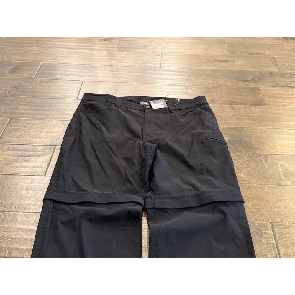 Eddie Bauer Womens Slightly Curve Straight Convertible Pants Size 14 NWT $80 - Picture 9 of 11
